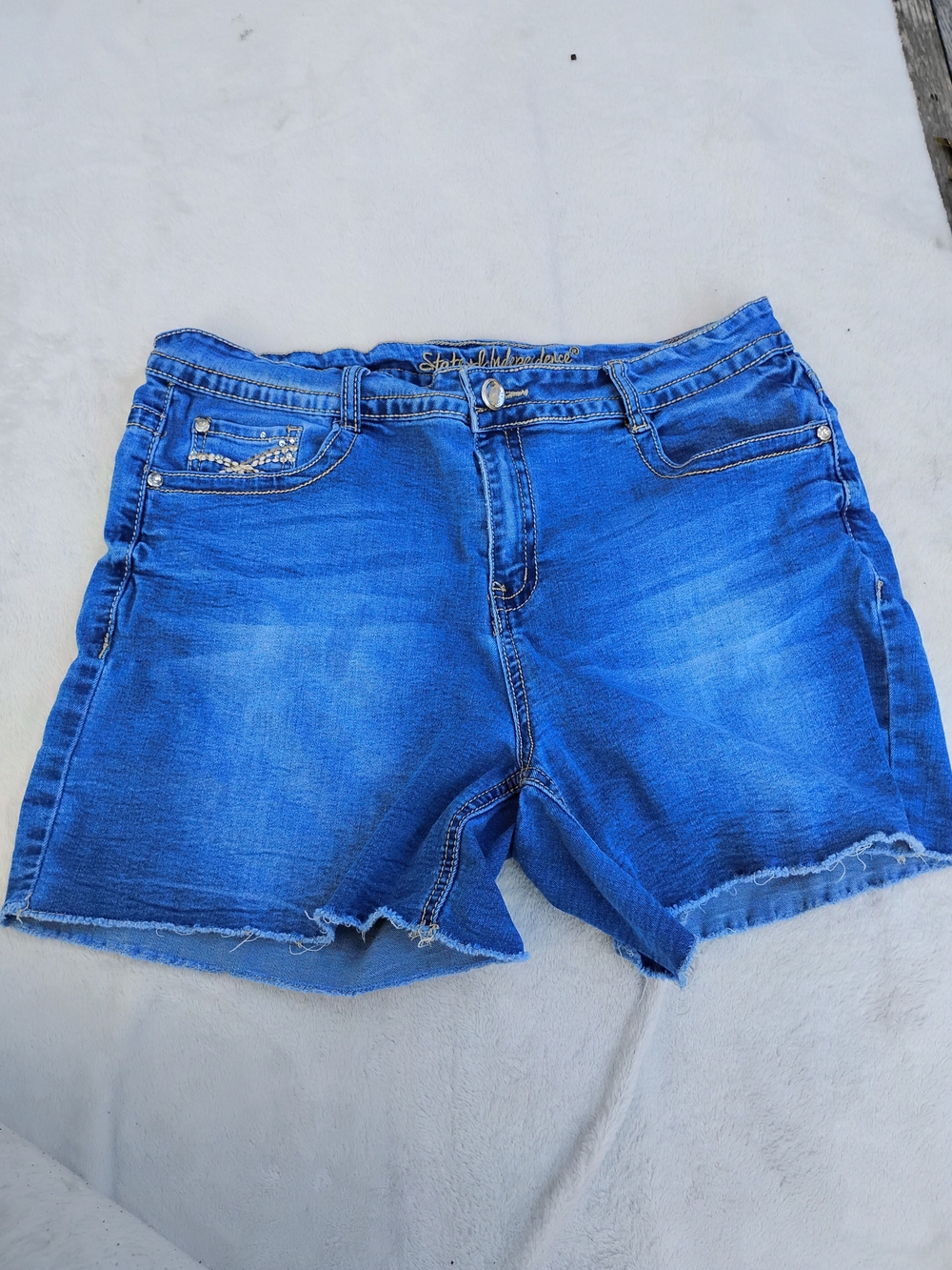 Classic Blue Denim Women’s Shorts